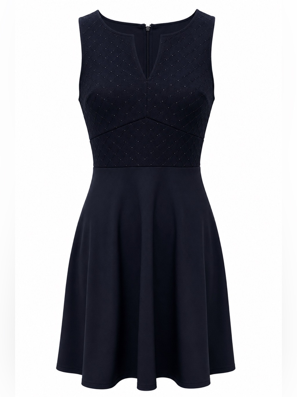 Francesca’s NWT navy fit and flare dress, medium